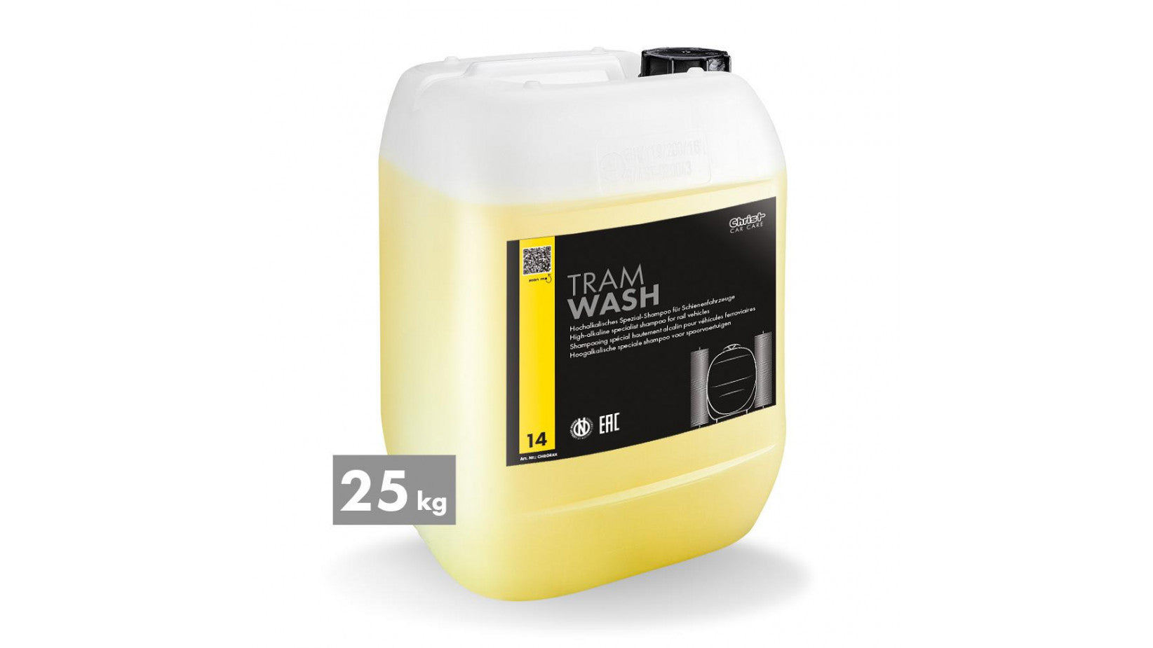 CH604xx - TRAM WASH, Schienenfahrzeug Aktiv-Shampoo